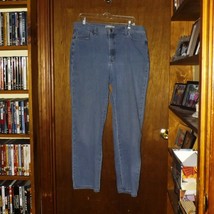 Lee Classic Fit Stretch Blue Denim Jeans  - Size 16 Medium (#208) - $23.75