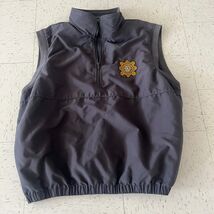 Irish American Police Association Vest Pullover Sleeveless Gray 1/4 Zip BPD - $28.52