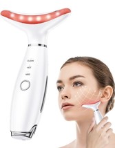 Light Therapy Massager 3-in-1 Face Massager Vibration Thermal USB Rechar... - £23.83 GBP