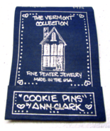 The Vermont Collection Cookie Pins by Ann Clark &quot;Angel Pin&quot; Pewter - £9.47 GBP