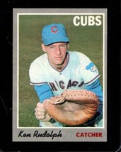 1970 Topps #46 Ken Rudolph Ex (Rc) Cubs *X104482 - £0.77 GBP