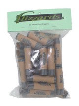Nickel Crimped End (Gunshell) Coin Wrappers, 40 pack - $8.29