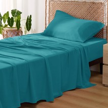 Bedsure Twin XL Sheet Set Dorm Bedding, Rayon Derived from , - £57.77 GBP