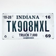 2016 United States Indiana Ripley County Truck License Plate TK908MXL - £12.82 GBP