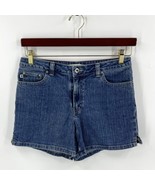 Tommy Hilfiger Jean Shorts Size 6 Blue Denim Y2K 2000&#39;s Womens - $470.41 MXN