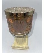1 Bath &amp; Body Works MERRY COOKIE Large Scented 3-Wick Candle 14.5 oz - £17.38 GBP