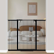 40.5 Extra Tall Baby Gate For Doorways, 49.2-54.7 Extra Wide Pet Gate Pres - $108.99