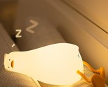 Lying Flat Duck Night Light, Cute Silicone Duck Lamp, Led Nursery Nightl... - £17.42 GBP
