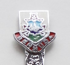 Collector Souvenir Spoon Bermuda Coat of Arms Cloisonne Emblem - £11.84 GBP