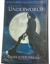 Underworld DVD 2004 Vampire Werewolf Beckinsale Speedman Action Thriller Movie - £5.49 GBP