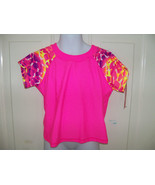 Xhilaration Hot Pink Swim Shirt Size 6/6X Girl&#39;s NEW - £11.60 GBP