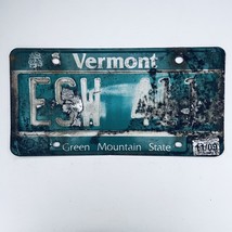 2009 United States Vermont Green Mountain Passenger License Plate ESW 411 - $373.95 MXN