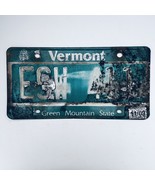 2009 United States Vermont Green Mountain Passenger License Plate ESW 411 - $27.14 CAD