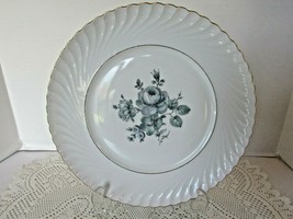 Royal Bayreuth China 10.75&quot; Dinner Plate First Love Germany Blue Peonie - £11.69 GBP
