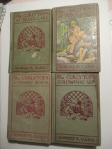Vintage 4 Piece HC Cloth Books The Curlytops Series by Howard R Garis 1920-1928 - £23.91 GBP