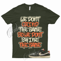 GRIND T Shirt to Match Dunk Low SE Gone Fishing Rainbow Trout Sequoia Orange 1 - £18.11 GBP+