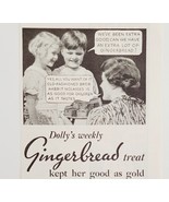 1934 Brer Rabbit Gingerbread Molasses Advertisement Food Baking Ephemera  - $370.00 MXN