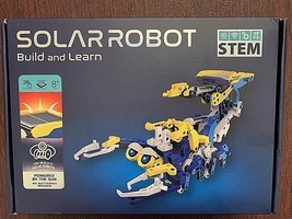 Solar Robot Build &amp; Learn Powered By The Sun No Batteries Needed! Stem New - £25.71 GBP