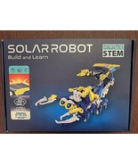 SOLAR ROBOT  Build &amp; Learn Powered by the Sun No Batteries Needed! STEM NEW - £25.65 GBP