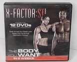 X-FACTOR:ST WEIDER Complete 12 DVD 8 Week Workout Program Abs Yoga Total... - £12.16 GBP
