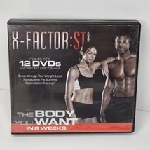 X-FACTOR:ST WEIDER Complete 12 DVD 8 Week Workout Program Abs Yoga Total... - £12.18 GBP