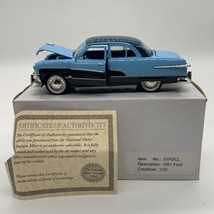 The National Motor Museum Mint 1951 Ford Crestliner 1:32 W/COA &amp; Original Box - £16.10 GBP