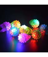 C&amp;H Solutions LED Light Up Jelly Buppy Rings Assorted 120 ct Pack - $876.60 MXN