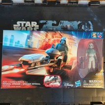 Star Wars Rebels Imperial Speeder &amp; AT-DP Pilot Figure Rogue One Hasbro ... - £16.58 GBP
