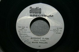 Wayde Phillips Midnight Flyer 45 Audio Spectrum Rockabilly 1964 Signed mp3 Rare - £23.35 GBP