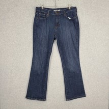 Levi&#39;s Women&#39;s 515 Bootcut Jeans Mid Rise Dark Wash 12S Short - £15.10 GBP