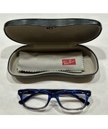 Ray-Ban RB1531 3647 Eyeglass Frames Blue Fade 48-16-130 w/ Case &amp; Cloth - $561.98 MXN