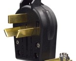 ELEGRP 30/50 Amp 125/250-Volt NEMA 10-30 Non-Grounded Power Outlet Plug ... - £8.40 GBP