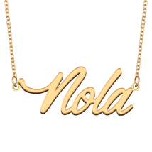 Nola Name Necklace for Best Friend Family Member Birthday Christmas Gift - £12.61 GBP