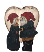 Norwegian Hand Painted Wood Sign Plaque Love Heart Kjaerligheten Gnomes ... - €25,13 EUR Norwegian Hand Painted Wood Sign Plaque Love Heart Kjaerligheten Gnomes ... - €25,13 EUR