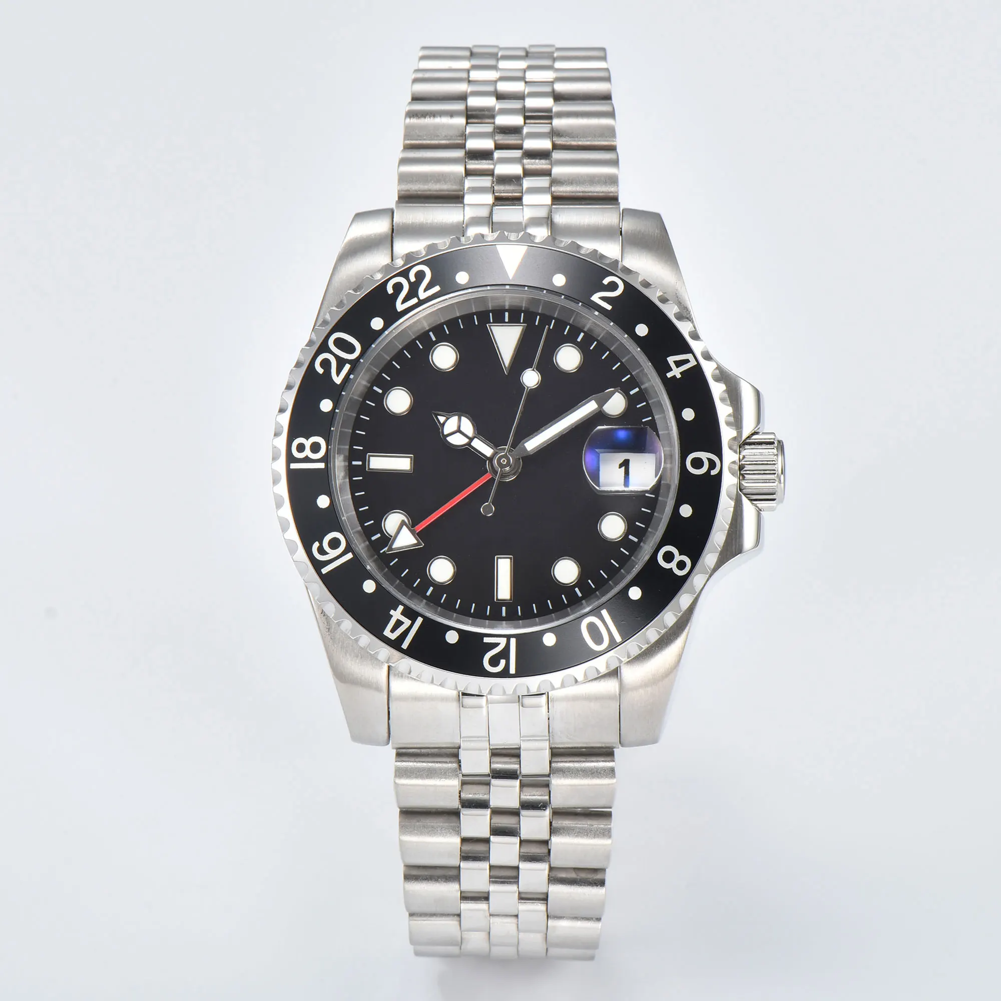 Unisex Watch  NH34 Men&#39;s Mechanical Automatic Watch 100M Waterproof GMT Watch Gl - £246.41 GBP