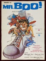 Mr Boo 1976 Movie Poster Private Eyes Michael Hui Hong Kong - £18.13 GBP