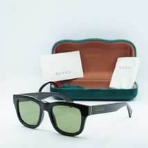 GUCCI GG1135S 001 Black/Green Polarized 51-19-145 Sunglasses New Authentic - £133.57 GBP