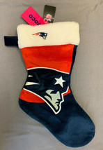 New England Patriots Logo Holiday Christmas Stocking Officially NFL Lice... - £13.98 GBP