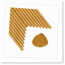 Gold Wax Seal Sticks - 16 Pieces for Wax Seal Stamp, 0.44 Inch Gun - Ide... - $28.70