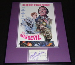 George Montgomery Signed Framed 16x20 The Daredevil Poster Display - £110.37 GBP