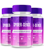 3 Pack Spider Sense Pills for Men Max Strength Male Support Formula 180 ... - $109.38 CAD