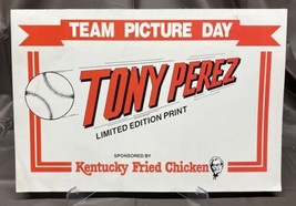 1986 Cincinnati Reds Team Photo Tony Perez Limited  Edition Print SGA KF... - $18.69