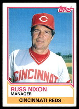 1983 Topps #756 Russ Nixon Cincinnati Reds - $1.89