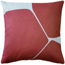 Aurora Spanish Red Throw Pillow 19x19, with Polyfill Insert - £64.10 GBP