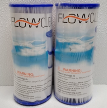 2 Pack Bestway Flow Clear Size (I) Filter Cartridge Pool Spa New Sealed - £11.56 GBP