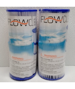 2 Pack Bestway Flow Clear Size (I) Filter Cartridge Pool Spa New Sealed - £11.72 GBP