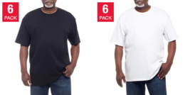 Kirkland Signature Men’s Crew Neck Tee, 6-pack Heavyweight Cotton White ... - $585.45 MXN