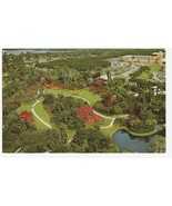 Vintage Postcard Cypress Gardens Florida and Sheraton Motor Inn Aerial M... - £5.53 GBP