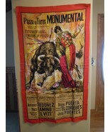  PLAZA DE TOROS POSTER EXTRAODINARIAS CORRIDAS DE FERIAS NEW VNTG 1960&#39;S... - $3,150.26 MXN
