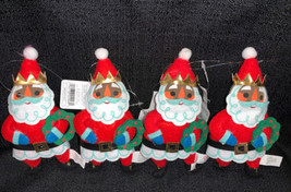Target Wondershop Christmas Ornament Santa Claus Wreath Felt NEW 2021 Lo... - $29.70 CAD